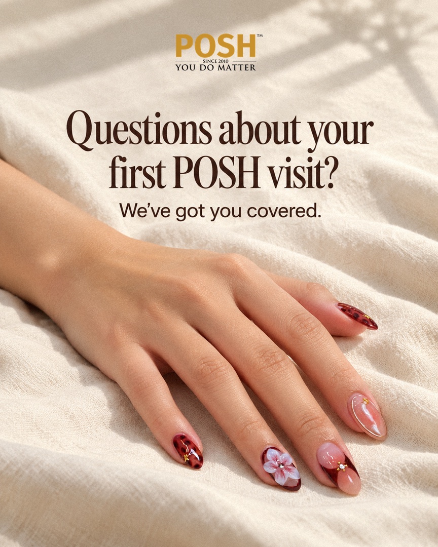 Your first POSH visit, Card 1 of 4