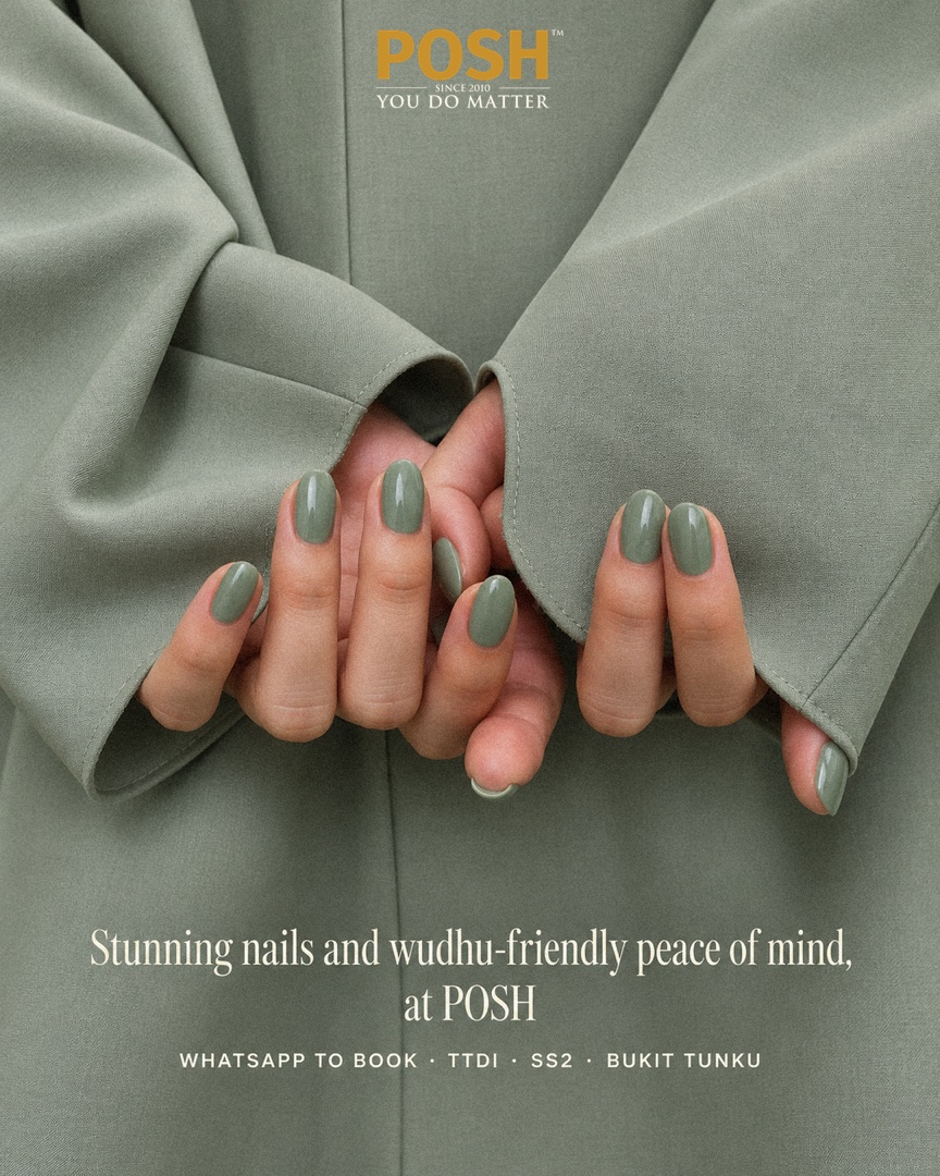 Stunning nails and wudhu-friendly peace of mind, Static ad